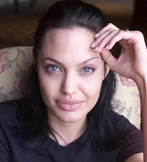 10 Latest Pictures of Angelina Jolie without Makeup