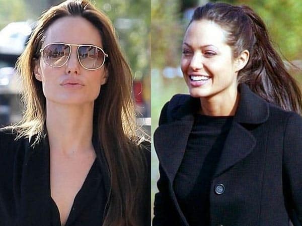 10 Latest Pictures of Angelina Jolie without Makeup