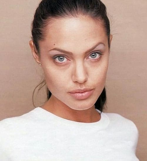 10 Latest Pictures of Angelina Jolie without Makeup