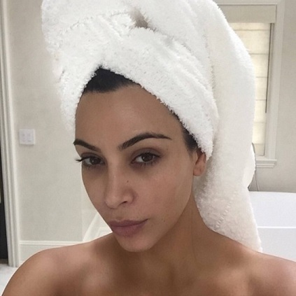 12 Gorgeous Pictures of Kim Kardashian Without Makeup