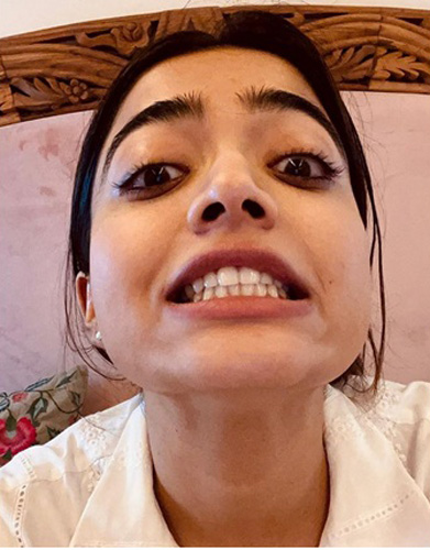 Top 22 Without Makeup Photos of Rashmika Mandana