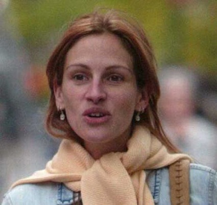 10 Stunning Photos of Julia Roberts Without Makeup