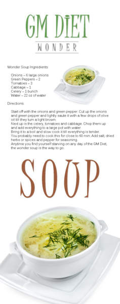 GM Diet Wonder Soup Recipe: How It Works? &amp; Their Benefits