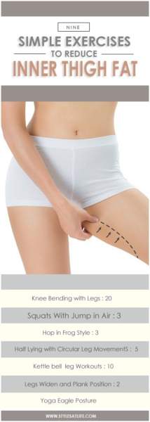 9 Best Exercises To Burn Fat Between Thighs (Thigh Gap)