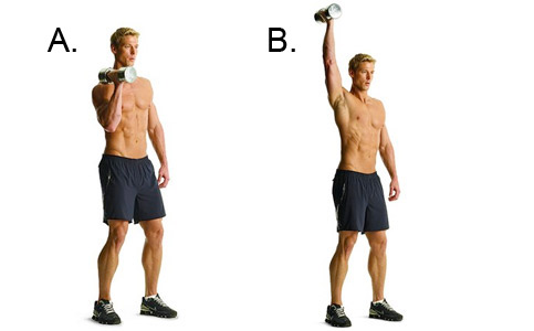 8 Good Dumbbell Exercises for Bigger Triceps at Gym