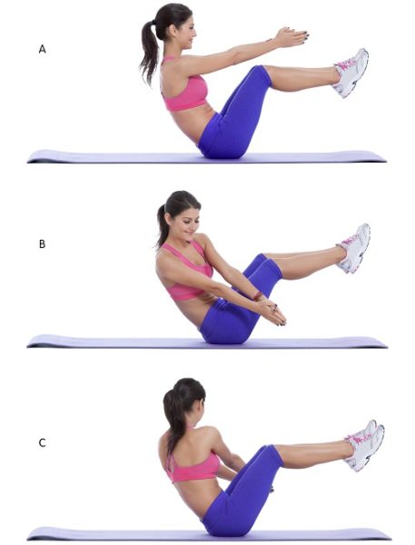 Muffin Top: 15 Best Exercises for Love Handles Fat Female
