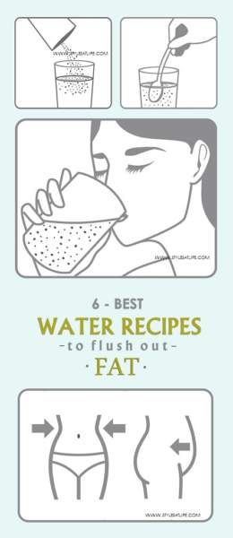 Top 6 Water Recipes to Flush Out Fat | I Fashion Styles