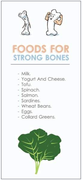 9 Best Foods For Strong Bones - That You Can Eat At Any Age !