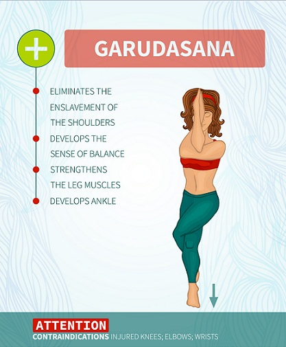 Garudasana Yoga ( Eagle Pose) - How To Do And Their Benefits | I Fashion Styles