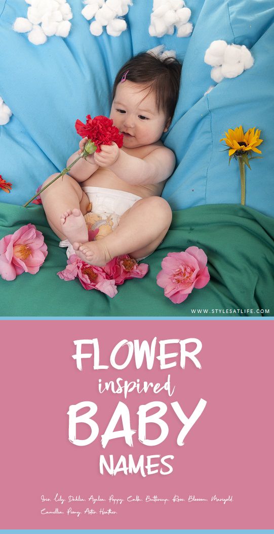 50+ Charming Flower Inspired Names for Baby Boys and Girls