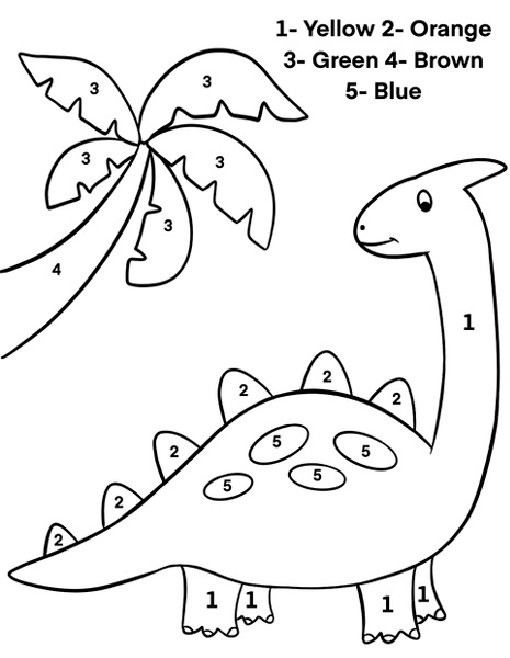 Dinosaur Coloring Pages: 15 Best Dino Pictures to Color for Kids