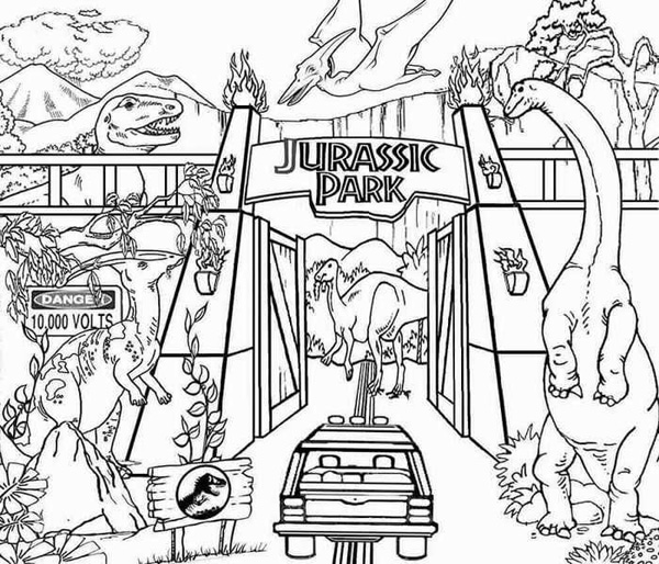 Dinosaur Coloring Pages: 15 Best Dino Pictures to Color for Kids