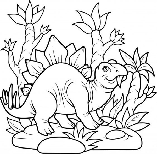 Dinosaur Coloring Pages: 15 Best Dino Pictures to Color for Kids