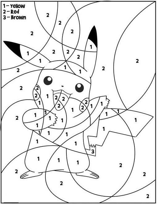 15 Expressive Pokemon Coloring Pages for Kids and Adults