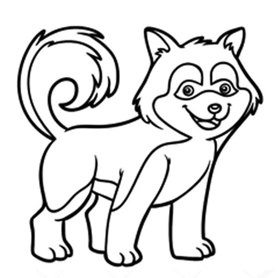 15 Simple and Best Dog Coloring Pages Free to Print