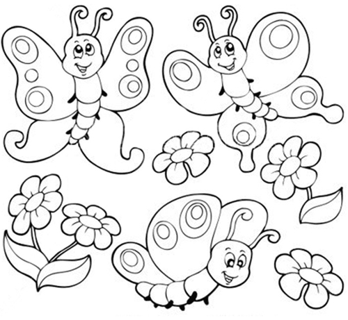 Butterfly Coloring Pages: 15 Free Pictures for Kids!