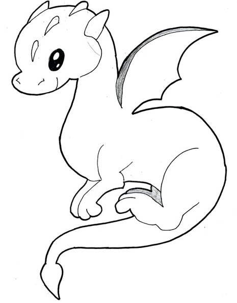 15 Cute Dragon Coloring Sheets for Kids of all Ages Love!