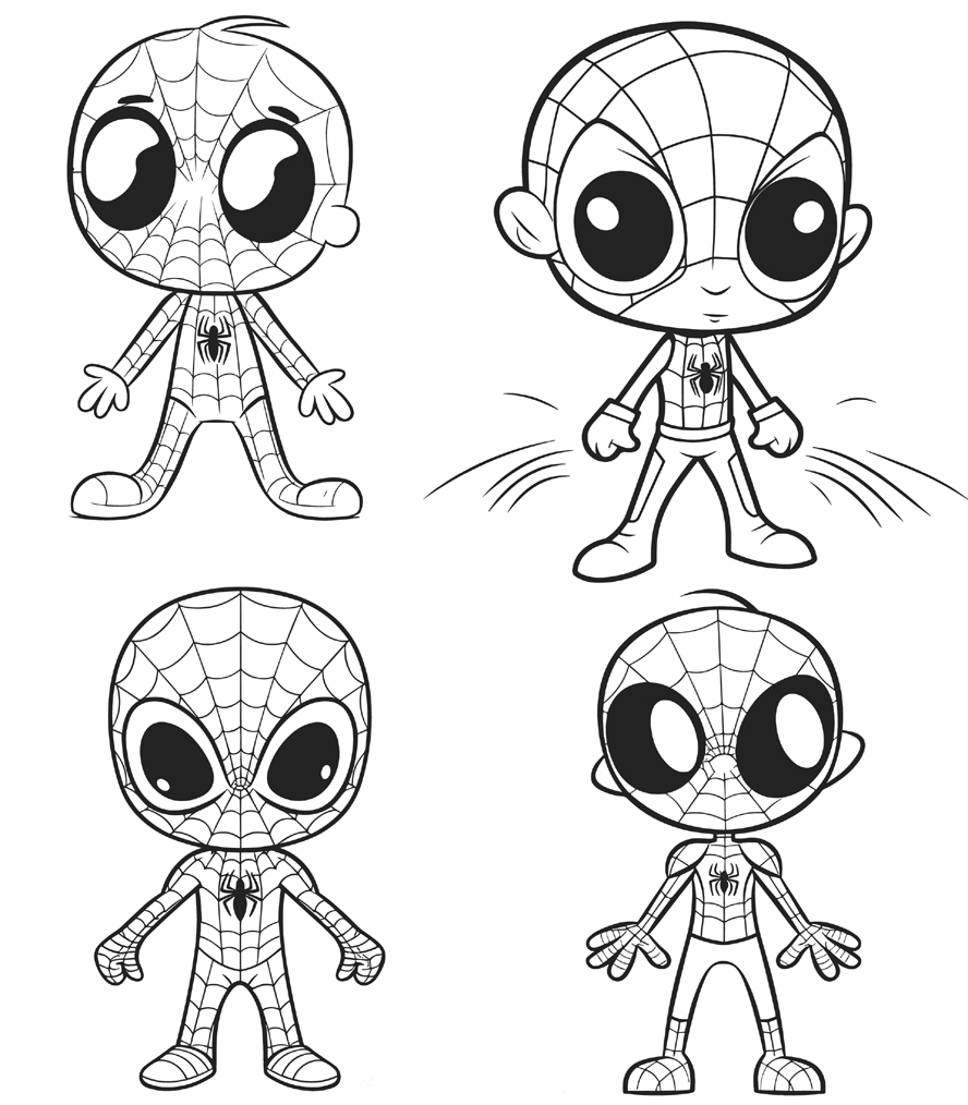 25 Free Spiderman Coloring Pages to Print and Enjoy 2024