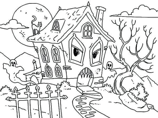 House Colouring Pages: Top 15 Exceptional House Patterns