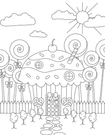 House Colouring Pages: Top 15 Exceptional House Patterns