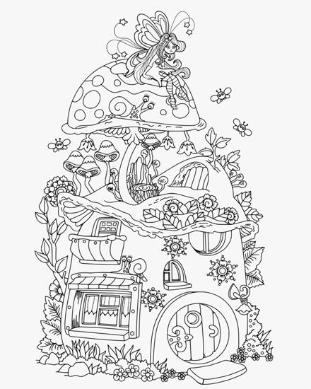 House Colouring Pages: Top 15 Exceptional House Patterns