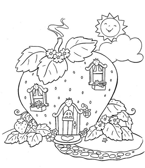 House Colouring Pages: Top 15 Exceptional House Patterns