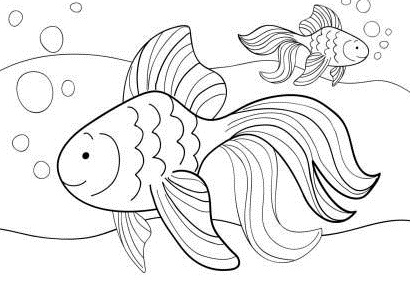 15 Best Fish Coloring Pages Suitable for Kids of All Ages