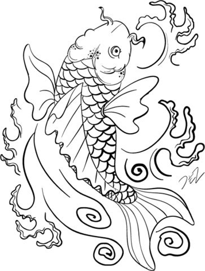 15 Best Fish Coloring Pages Suitable for Kids of All Ages