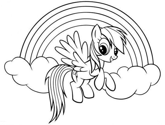 15 Rainbow Coloring Pages for Kids of All Ages will Love!