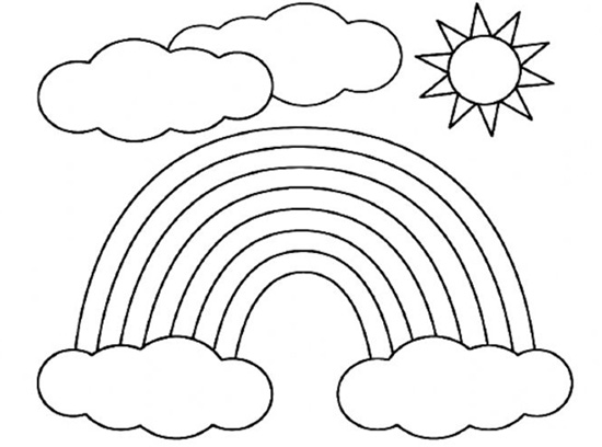 15 Rainbow Coloring Pages for Kids of All Ages will Love!