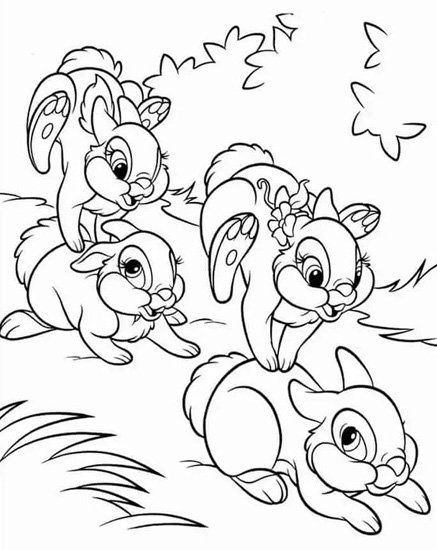 15 Beautiful Rabbit Coloring Pages for Kids in 2023