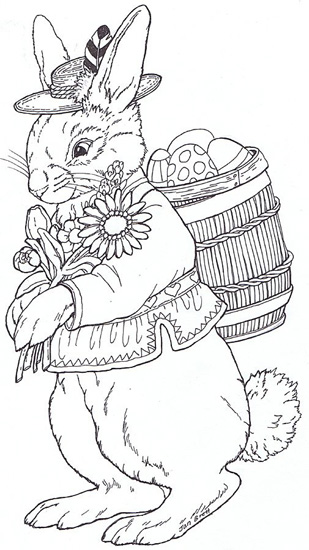 15 Beautiful Rabbit Coloring Pages for Kids in 2023