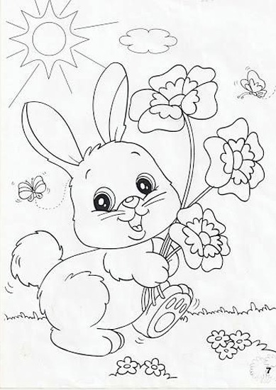 15 Beautiful Rabbit Coloring Pages for Kids in 2023
