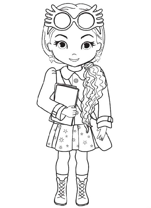 Add Magic to These Best 15 Harry Potter Coloring Pages with Colours