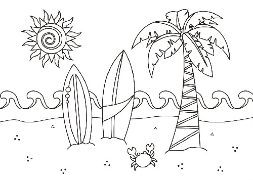 15 Enticing Summer Coloring Pages for Everyone in 2023