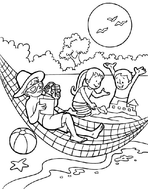 15 Enticing Summer Coloring Pages for Everyone in 2023