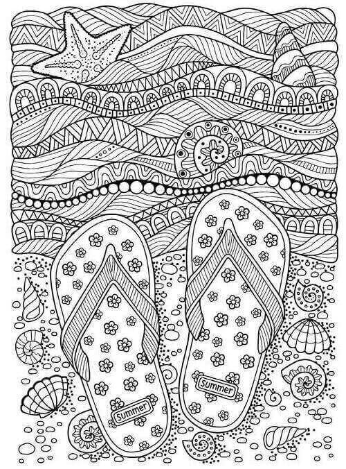 15 Enticing Summer Coloring Pages for Everyone in 2023