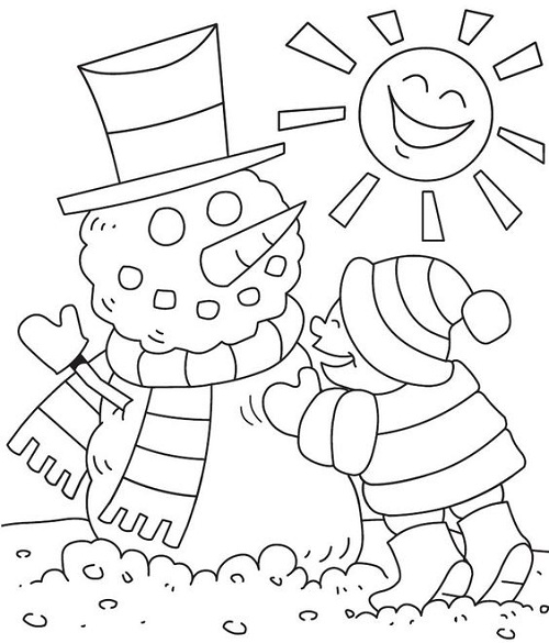 Winter Coloring Pages: Top 15 Winter Season Patterns
