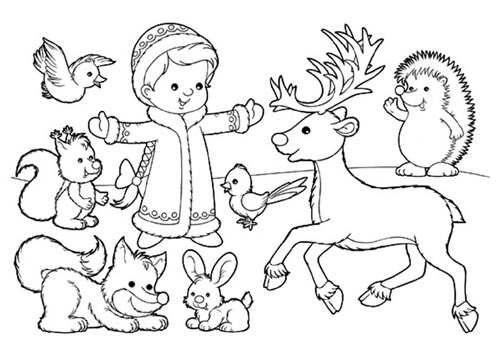 Winter Coloring Pages: Top 15 Winter Season Patterns