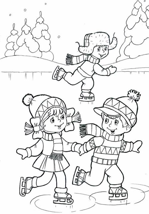 Winter Coloring Pages: Top 15 Winter Season Patterns