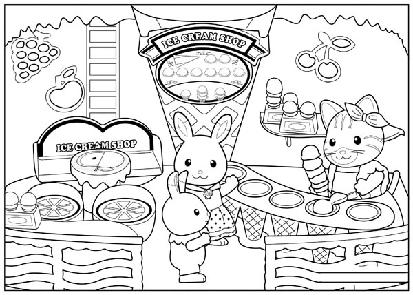 Ice Cream Coloring Pages: Add Your Favorite Colors to This 15 Images
