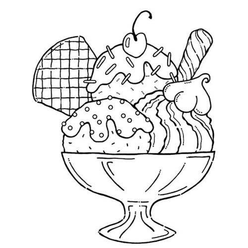 Ice Cream Coloring Pages: Add Your Favorite Colors to This 15 Images