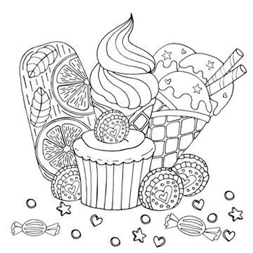 Ice Cream Coloring Pages: Add Your Favorite Colors to This 15 Images