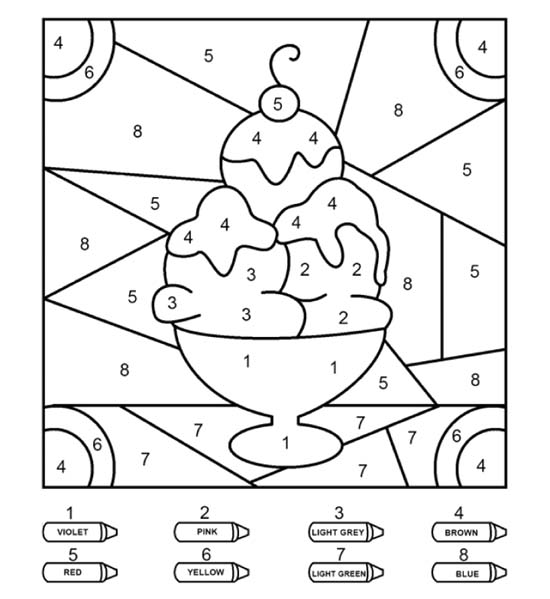 Ice Cream Coloring Pages: Add Your Favorite Colors to This 15 Images