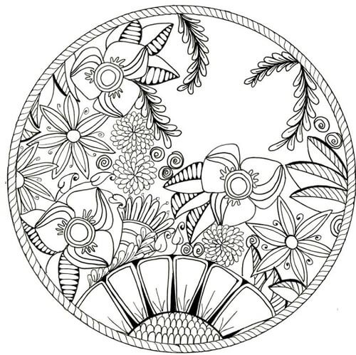 Spring Coloring Pages: 15 Impressive Patterns for You to Try