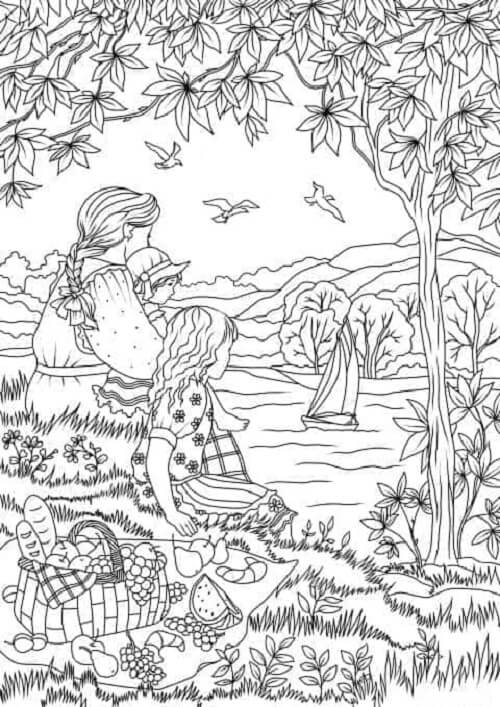 Spring Coloring Pages: 15 Impressive Patterns for You to Try