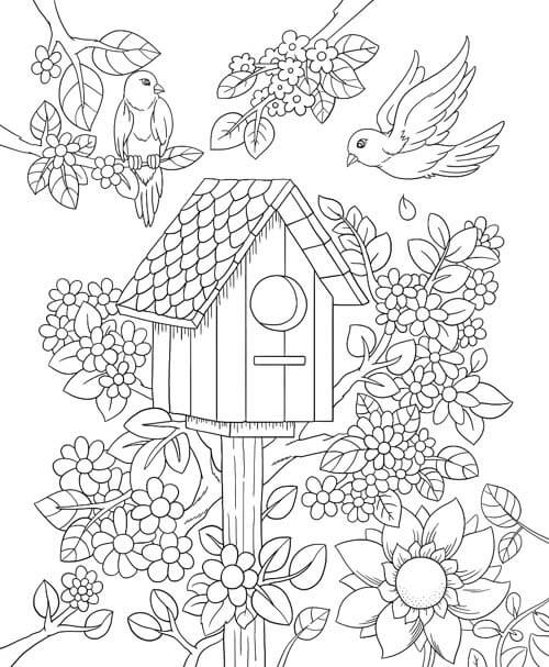 Spring Coloring Pages: 15 Impressive Patterns for You to Try