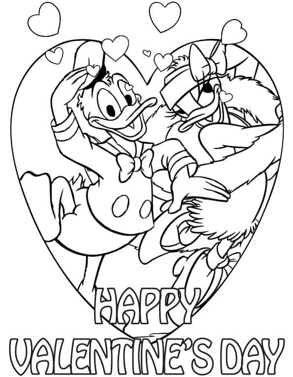 Valentine's Day Coloring Pages: Top 15 Lovers Day Colour Pictures