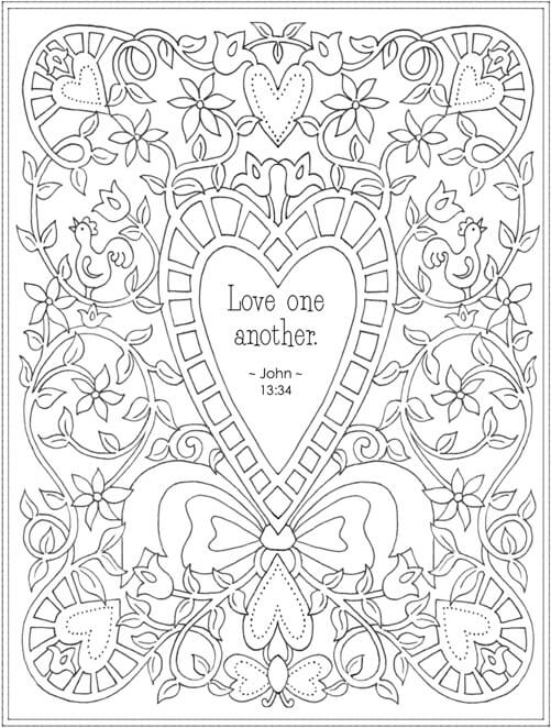Valentine's Day Coloring Pages: Top 15 Lovers Day Colour Pictures