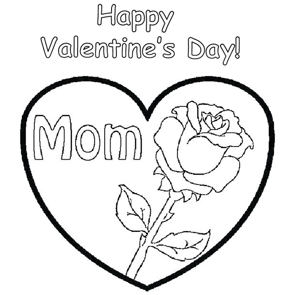 Valentine's Day Coloring Pages: Top 15 Lovers Day Colour Pictures